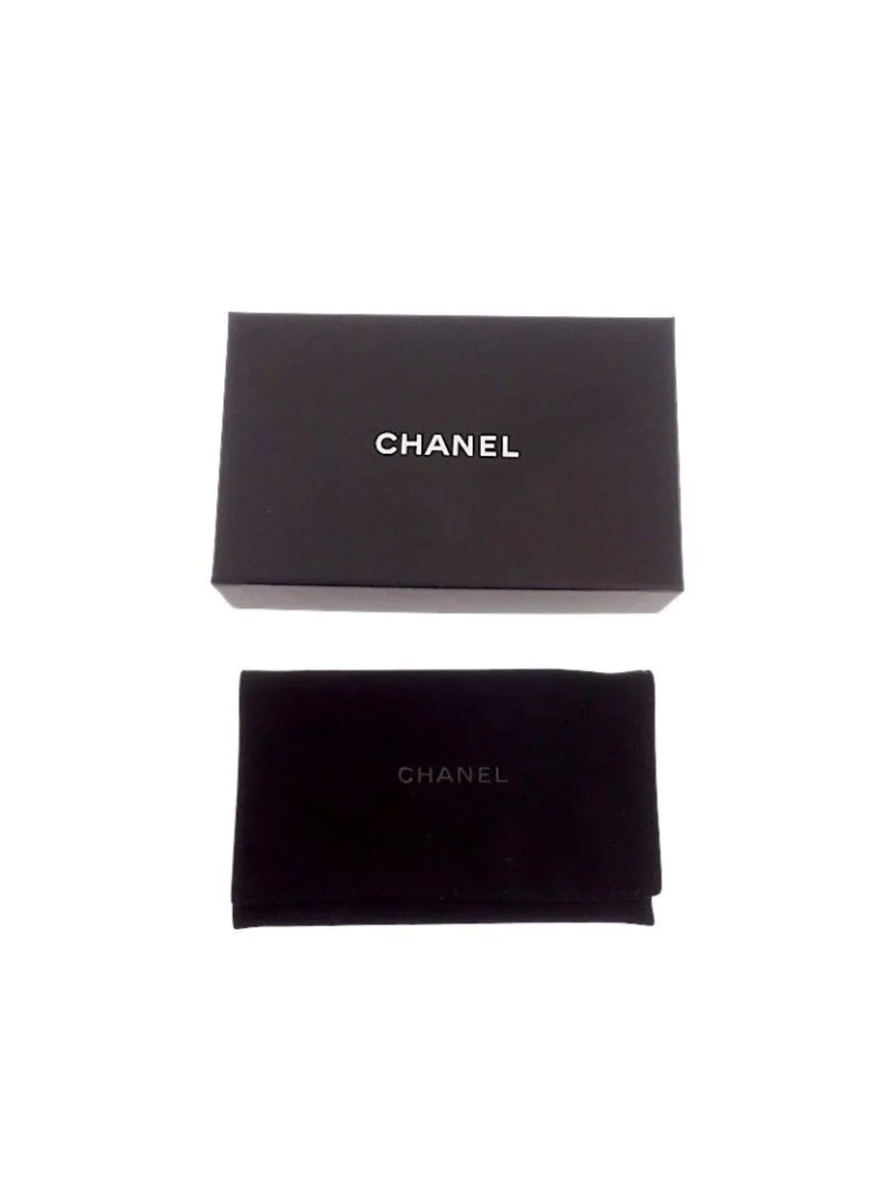 Chanel Classic Card Slot Includes Lambskin Black